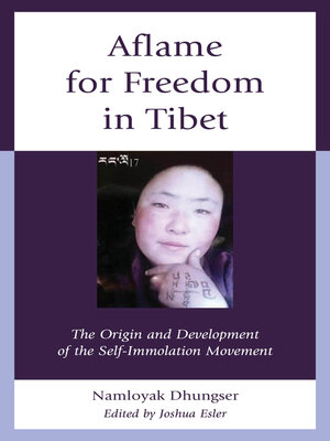 cover image of Aflame for Freedom in Tibet